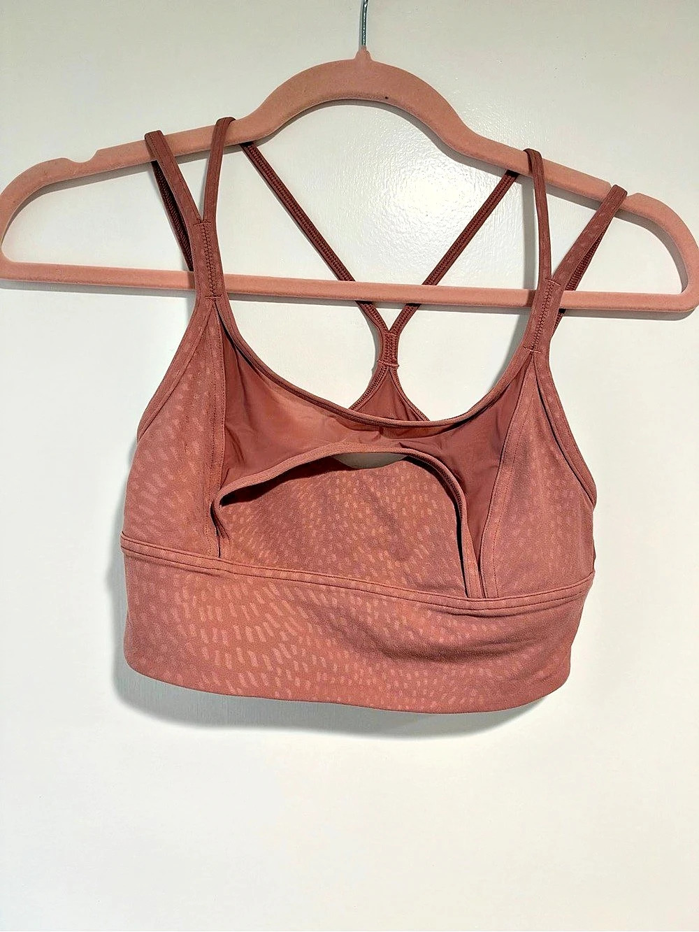 Lululemon Align Keyhole-Front Bra Mauve Athletic Tank Top